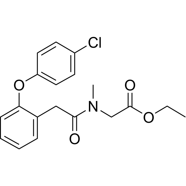 Ethyl 2-(2-(2-(4-chlorophenoxy)phenyl)-N-methylacetamido)acetate 1035404-17-1
